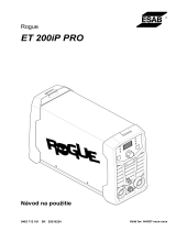 ESAB Rogue ET 200iP PRO Používateľská príručka