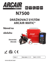 Arcair N7500 Gouging System Používateľská príručka