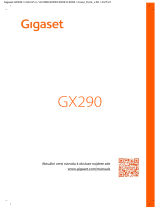 Gigaset GX290 plus Užívateľská príručka