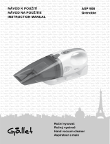 Gallet Grenoble ASP 908 Používateľská príručka