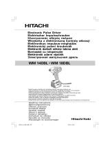 Hitachi WM18DBL Používateľská príručka