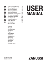 Zanussi ZRX51100WA Používateľská príručka