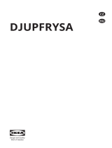 IKEA DJUPFRYSA Používateľská príručka