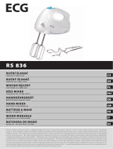 ECG RS 836 Používateľská príručka