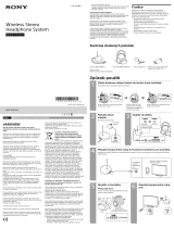 Sony MDR-RF811RK Návod na používanie