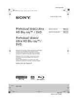 Sony UBP-X700 Návod na používanie