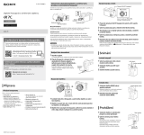 Sony ILCE-7C Quick Start Guide and Installation