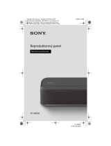 Sony HT-X8500 Návod na používanie