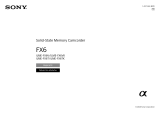 Sony ILME-FX6TK Návod na používanie
