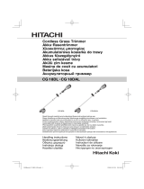 Hitachi CG 18DAL Používateľská príručka