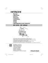 Hitachi M12V2 Používateľská príručka