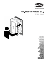 Hach Polymetron 9610sc SiO2 Návod na inštaláciu