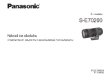 Panasonic SE70200E Návod na používanie