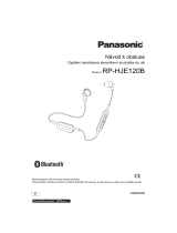Panasonic RPHJE120BE Návod na používanie