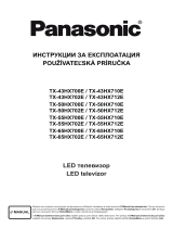 Panasonic TX43HX700E Návod na používanie