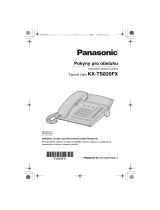 Panasonic KXTS820FX Návod na používanie