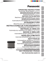 Panasonic SDB2510 Návod na používanie