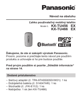 Panasonic KXTU466EX Návod na používanie