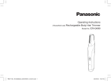 Panasonic ERGK80 Návod na používanie