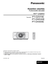 Panasonic PTDX500E Návod na používanie