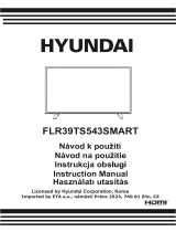 Hyundai FLR43TS543SMART Používateľská príručka