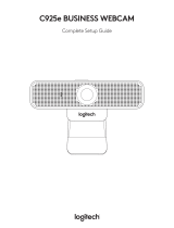 Logitech C925e Business Webcam Používateľská príručka