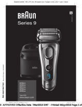Braun Series 9 Premium Electric Razor Používateľská príručka