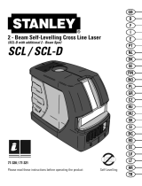 Stanley SCL Návod na obsluhu