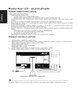 Acer XB271H Stručná príručka spustenia