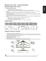Acer XZ271 Stručná príručka spustenia