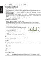 Acer XB273K Stručná príručka spustenia