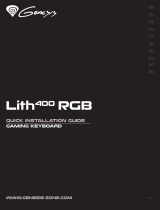 Genesis Lith400 RGB Quick Installation Manual
