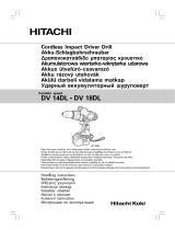 Hitachi DV 18DL Používateľská príručka