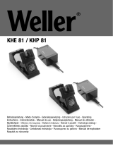 Weller KHE 81 Používateľská príručka