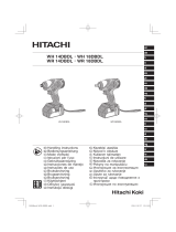 Hitachi WR 18DSHL Návod na používanie