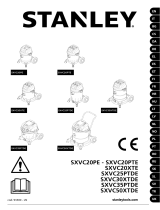 Stanley SXVC25PTDE Používateľská príručka