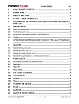 Powerplus POWC30100 Návod na obsluhu