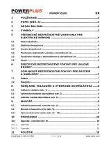 Powerplus POWDP35150 Návod na obsluhu
