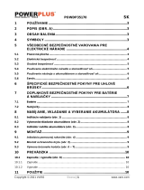 Powerplus POWDP35170 Návod na obsluhu