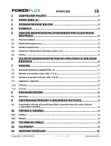 Powerplus POWP1020 Návod na obsluhu