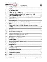 Powerplus POWXQ5104 Návod na obsluhu