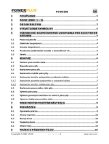 Powerplus POWX180 Návod na obsluhu