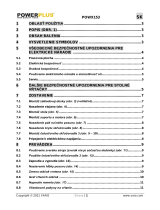 Powerplus POWX153 Návod na obsluhu