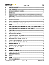 Powerplus POWX154 Návod na obsluhu