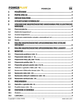 Powerplus POWX154 Návod na obsluhu