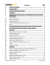 Powerplus POWX155 Návod na obsluhu