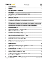 Powerplus POWX155 Návod na obsluhu