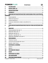 Powerplus POWP4010 Návod na obsluhu