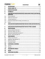 Powerplus POWX0520 Návod na obsluhu