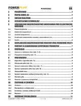 Powerplus POWX0562 Návod na obsluhu